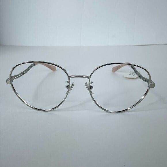 Coach Sunglasses Aviator Light Silver Unisex HC7114 Full Rim 56-18-140 Frames - Picture 1 of 7